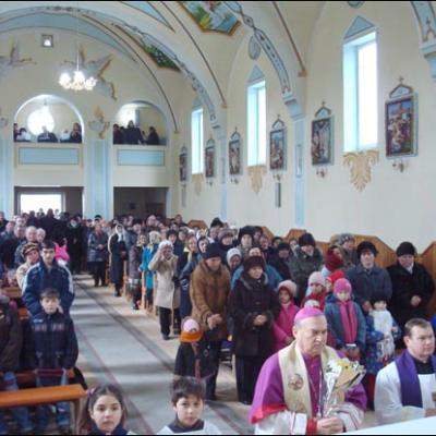 10 februarie 2008: Vizită pastorală în Parohia Trebeş