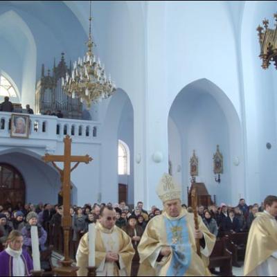 11 februarie 2008: Pelerinaj aniversar la Cacica