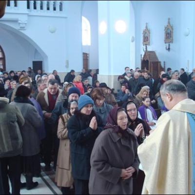 11 februarie 2008: Pelerinaj aniversar la Cacica