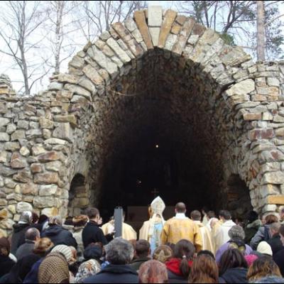 11 februarie 2008: Pelerinaj aniversar la Cacica