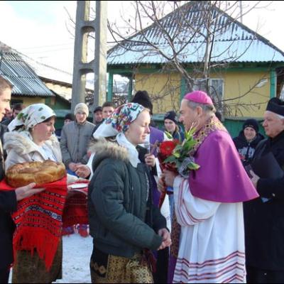 16-17 februarie 2008: Vizită pastorală în Parohia Tuta