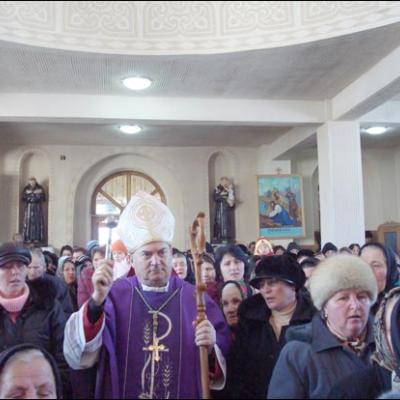 16-17 februarie 2008: Vizită pastorală în Parohia Tuta