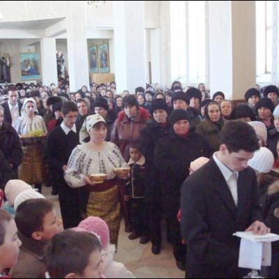 16-17 februarie 2008: Vizită pastorală în Parohia Tuta