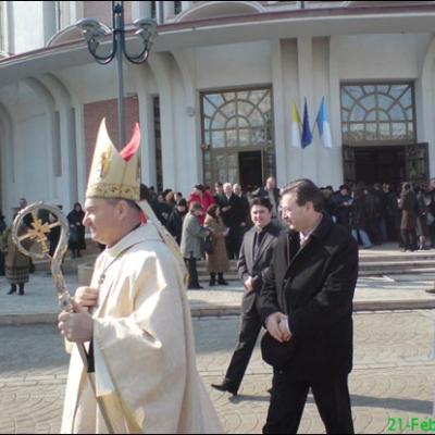 21 februarie 2008: Iaşi: Episcopul Petru Gherghel - trei decenii de păstorire