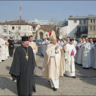 21 februarie 2008: Iaşi: Episcopul Petru Gherghel - trei decenii de păstorire
