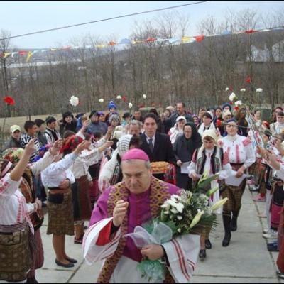 1-2 martie 2008: Vizită pastorală în Parohia Văleni
