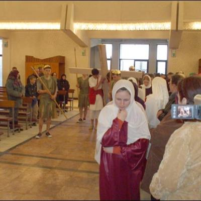 16 martie 2008: Şcheia: Duminica Floriilor şi a Patimii Domnului nostru Isus Cristos