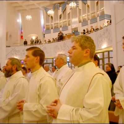 20 martie 2008: Iaşi: Liturghia de sfinţire a uleiurilor