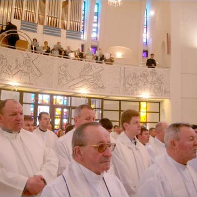 20 martie 2008: Iaşi: Liturghia de sfinţire a uleiurilor