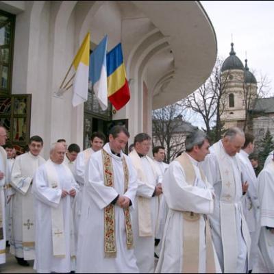 20 martie 2008: Iaşi: Liturghia de sfinţire a uleiurilor