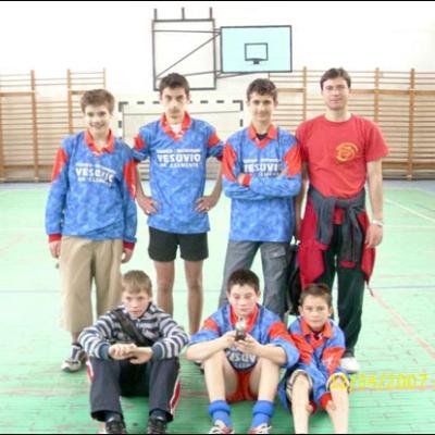 12 aprilie 2008: Roman: Întrecere sportiv-fotbalistică pentru ministranţi