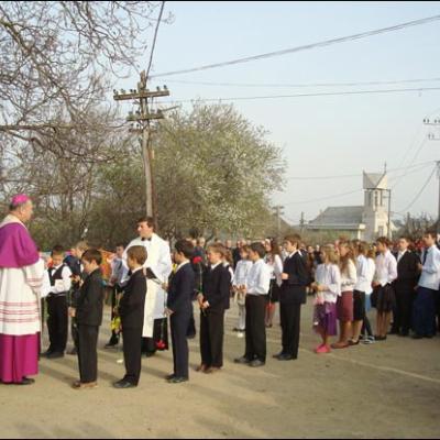 12-13 aprilie 2008: Vizită pastorală în Parohia Vizantea