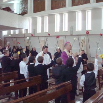 12-13 aprilie 2008: Vizită pastorală în Parohia Vizantea