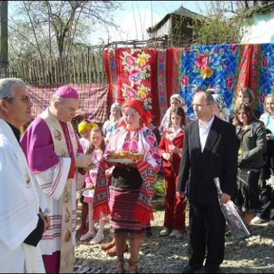19-20 aprilie 2008: Vizită pastorală în Parohia Valea Seacă şi filiala Lărguţa
