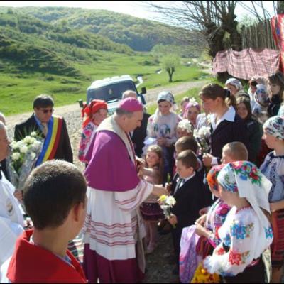 19-20 aprilie 2008: Vizită pastorală în Parohia Valea Seacă şi filiala Lărguţa