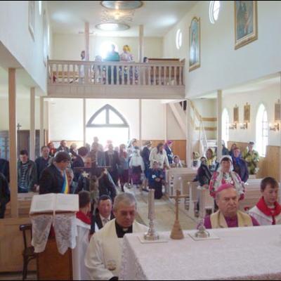 19-20 aprilie 2008: Vizită pastorală în Parohia Valea Seacă şi filiala Lărguţa