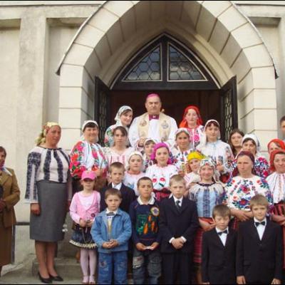 19-20 aprilie 2008: Vizită pastorală în Parohia Valea Seacă şi filiala Lărguţa