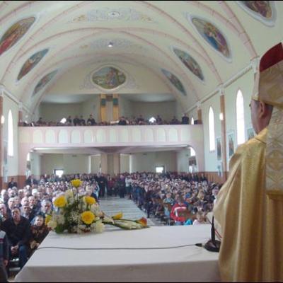 19-20 aprilie 2008: Vizită pastorală în Parohia Valea Seacă şi filiala Lărguţa