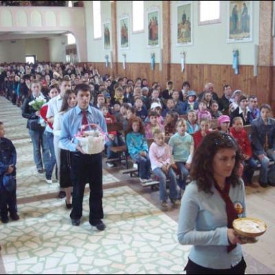 19-20 aprilie 2008: Vizită pastorală în Parohia Valea Seacă şi filiala Lărguţa