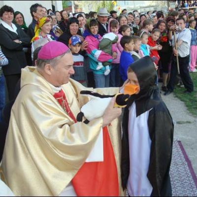 19-20 aprilie 2008: Vizită pastorală în Parohia Valea Seacă şi filiala Lărguţa