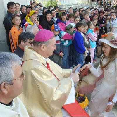 19-20 aprilie 2008: Vizită pastorală în Parohia Valea Seacă şi filiala Lărguţa