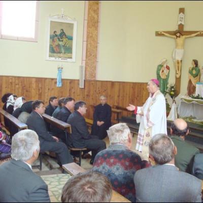 19-20 aprilie 2008: Vizită pastorală în Parohia Valea Seacă şi filiala Lărguţa