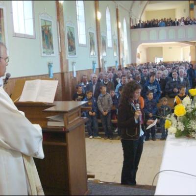 19-20 aprilie 2008: Vizită pastorală în Parohia Valea Seacă şi filiala Lărguţa
