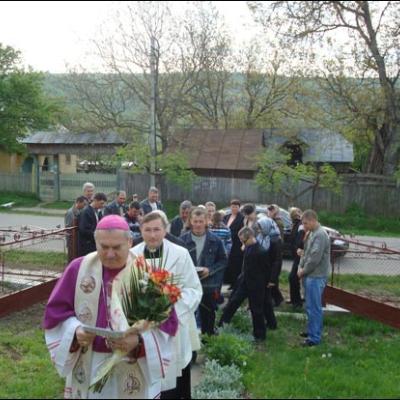 26-27 aprilie 2008: Vizită pastorală în Parohia Vladnic