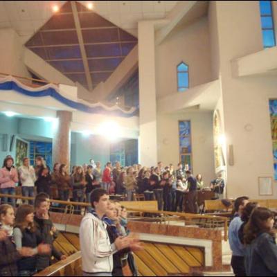 3 mai 2008: Bacău: Ziua Tineretului - priveghere