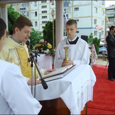 4 mai 2008: Bacău: Ziua Tineretului - Liturghia