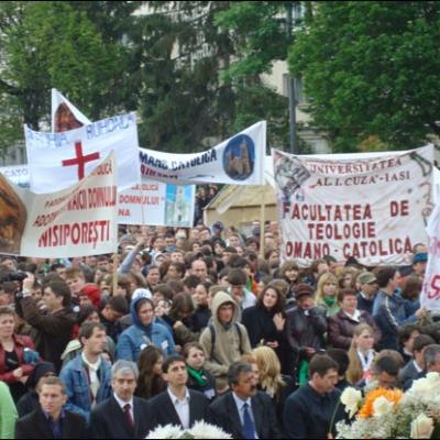 4 mai 2008: Bacău: Ziua Tineretului - Liturghia
