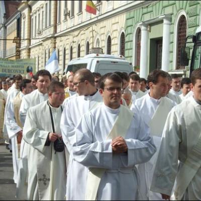 10 mai 2008: Sighet: Pelerinaj la căpătâiul episcopului Durcovici