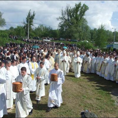 10 mai 2008: Sighet: Pelerinaj la căpătâiul episcopului Durcovici