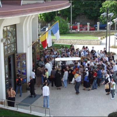 20 mai 2008: Moaştele fericitului Ieremia Valahul la Iaşi