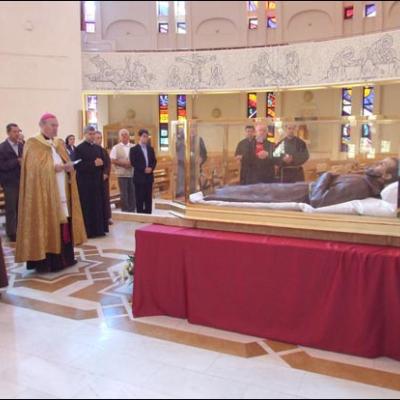 20 mai 2008: Moaştele fericitului Ieremia Valahul la Iaşi