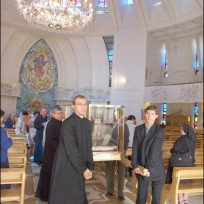 20 mai 2008: Moaştele fericitului Ieremia Valahul la Iaşi