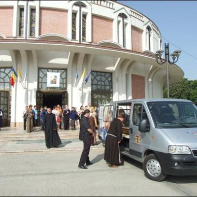 20 mai 2008: Moaştele fericitului Ieremia Valahul la Iaşi