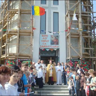 21 mai 2008: Tomeşti: Vizita patronului bisericii şi Litughie de hram