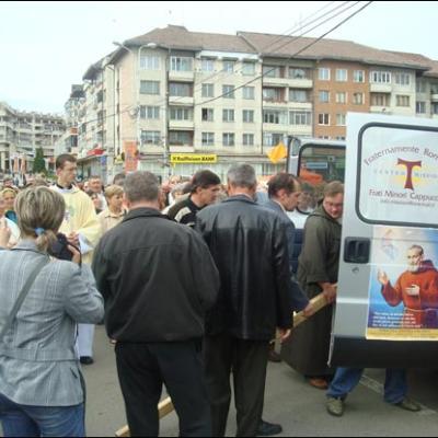 22 mai 2008: Suceava: Moaştele fericitului Ieremia