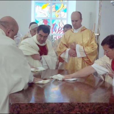 24 mai 2008: Chişinau: Consacrarea altarului catedralei "Providenţa Divină"