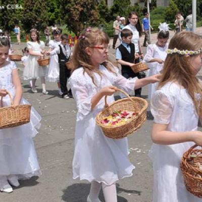 25 mai 2008: Iaşi: Procesiune euharistică de Corpus Domini (FOCUS)