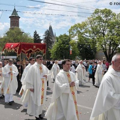 25 mai 2008: Iaşi: Procesiune euharistică de Corpus Domini (FOCUS)