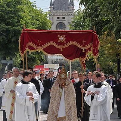 25 mai 2008: Iaşi: Procesiune euharistică de Corpus Domini (FOCUS)
