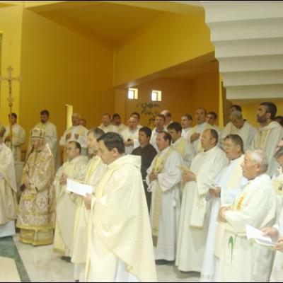 31 mai 2008: Oneşti: Fericitul Ieremia a ajuns în sanctuarul care i-a fost dedicat