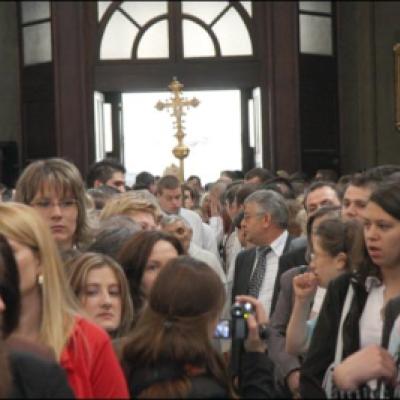 15 iunie 2008: Administrarea Mirului la Torino