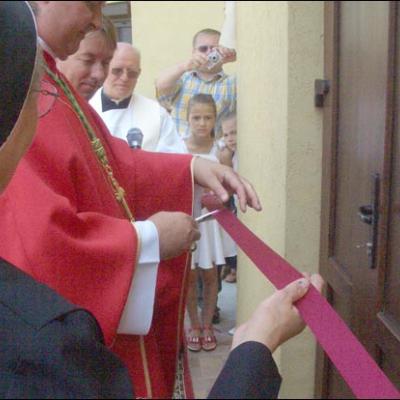21 iunie 2008: Administrarea Mirului în Parohia Roman "Isus Bunul Păstor"