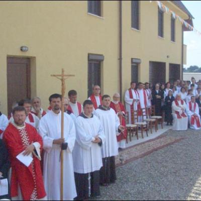 21 iunie 2008: Administrarea Mirului în Parohia Roman "Isus Bunul Păstor"