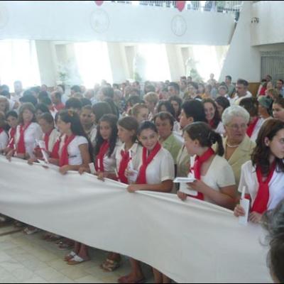 29 iunie 2008: Administrarea Mirului în Parohia Focşani