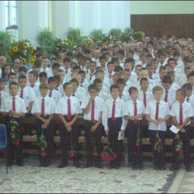 5 iulie 2008: Administrarea Mirului în Parohia Nicolae Bălcescu