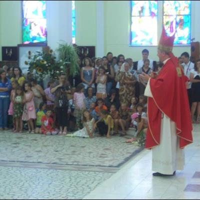 5 iulie 2008: Administrarea Mirului în Parohia Nicolae Bălcescu